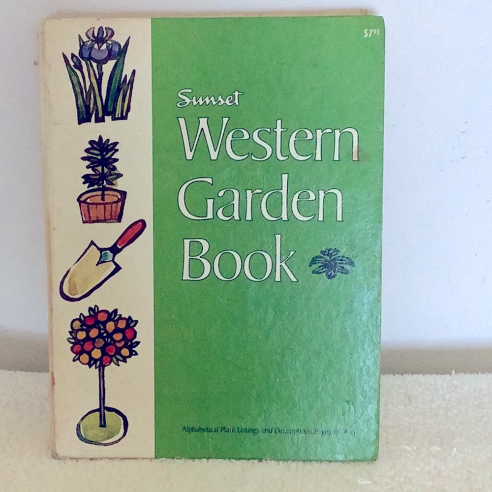 Vintage Sunset Western Garden Book Hardback 1975 Printing; 3rd Edition